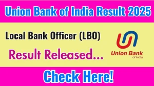 Union Bank of India LBO Result 2025 Announced. Direct Link to Check Union Bank of India LBO Result 2025 unionbankofindia.co.in Union Bank of India LBO Result 2025 Announced. Direct Link to Check Union Bank of India LBO Result 2025 unionbankofindia.co.in