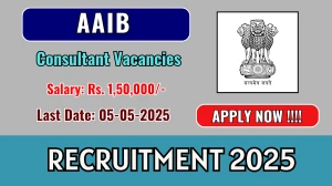 AAIB Consultant Recruitment 2025 - Apply Offline AAIB Consultant Recruitment 2025 - Apply Offline