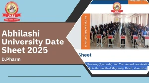 Abhilashi University Date Sheet 2025 Announced @ abhilashiuniversity.ac.in Details Here Abhilashi University Date Sheet 2025 Announced @ abhilashiuniversity.ac.in Details Here