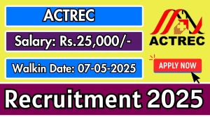 ACTREC Counsellor Recruitment 2025 – Walk in for 5 Posts