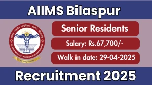 AIIMS Bilaspur Senior Residents Recruitment 2025 – Walk in for 60 Posts