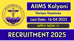 AIIMS Kalyani Various Recruitment 2025 - Apply Offline for 02 Project Research Scientist I, Project Technical Support I Posts AIIMS Kalyani Various Recruitment 2025 - Apply Offline for 02 Project Research Scientist I, Project Technical Support I Posts
