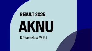 AKNU Result 2025 Released at aknu.edu.in Direct Link to Download 3rd, 5th Semester Result AKNU Result 2025 Released at aknu.edu.in Direct Link to Download 3rd, 5th Semester Result