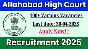 Allahabad High Court Recruitment 2025 - Apply Offline for 147 Stenographer, Peon and Other Posts Allahabad High Court Recruitment 2025 - Apply Offline for 147 Stenographer, Peon and Other Posts