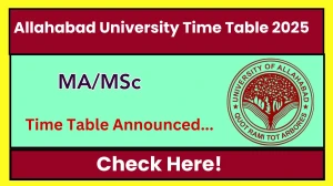 Allahabad University Time Table 2025 Announced @ allduniv.ac.in Details Here Allahabad University Time Table 2025 Announced @ allduniv.ac.in Details Here