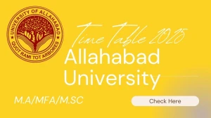 Allahabad University Time Table 2025 Announced @ allduniv.ac.in Details Here Allahabad University Time Table 2025 Announced @ allduniv.ac.in Details Here