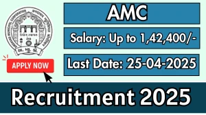AMC Hydraulic Engineer Recruitment 2025 - Apply Online for 4 Posts Before April 25