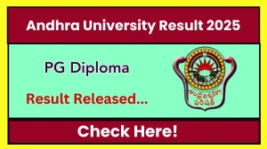Andhra University Result 2025 Released at andhrauniversity.edu.in Direct Link to Download PG Courses Result Andhra University Result 2025 Released at andhrauniversity.edu.in Direct Link to Download PG Courses Result