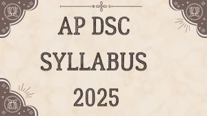 AP DSC Syllabus 2025 Download Syllabus PDF Here