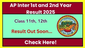 AP Inter 1st and 2nd Year Result 2025 Expected Soon at bie.ap.gov.in – Stay tuned for the official release of your results. Find out how to access them here. AP Inter 1st and 2nd Year Result 2025 Expected Soon at bie.ap.gov.in – Stay tuned for the official release of your results. Find out how to access them here.