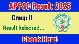 APPSC Group II Mains Result 2025 OUT. Direct Link to Check APPSC Group II Result 2025 psc.ap.gov.in APPSC Group II Mains Result 2025 OUT. Direct Link to Check APPSC Group II Result 2025 psc.ap.gov.in