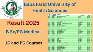 BFUHS Result 2025 Released at bfuhs.ac.in Direct Link to Download UG and PG Courses Result BFUHS Result 2025 Released at bfuhs.ac.in Direct Link to Download UG and PG Courses Result
