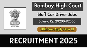 Bombay High Court Staff Car Driver Recruitment 2025 - Apply Online for 11 Posts Before May 09 Bombay High Court Staff Car Driver Recruitment 2025 - Apply Online for 11 Posts Before May 09