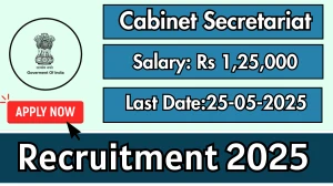 Cabinet Secretariat Senior Field Officer Recruitment 2025 - Apply Offline for 20 Posts