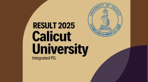 Calicut University Result 2025 Released at uoc.ac.in Direct Link to Download 1st Semester Result