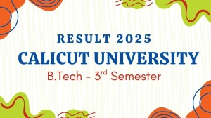 Calicut University Result 2025 Released at uoc.ac.in Direct Link to Download Third Semester Result