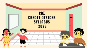CBI Credit Officer Syllabus 2025 Out Direct Link to Download Syllabus PDF here