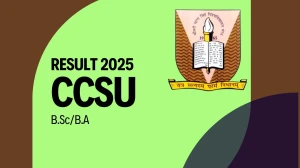 CCSU Result 2025 Released at ccsuniversity.ac.in Direct Link to Download Odd Semeter Result CCSU Result 2025 Released at ccsuniversity.ac.in Direct Link to Download Odd Semeter Result