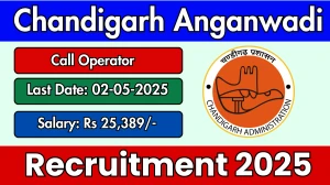 Chandigarh Anganwadi Call Operator Recruitment 2025 - Apply Offline Chandigarh Anganwadi Call Operator Recruitment 2025 - Apply Offline
