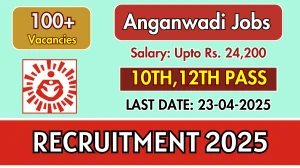 Chengalpattu District Recruitment 2025 - Apply Offline for 156 Anganwadi Worker, Anganwadi Helper and More Posts Before April 23 Chengalpattu District Recruitment 2025 - Apply Offline for 156 Anganwadi Worker, Anganwadi Helper and More Posts Before April 23