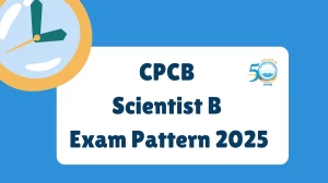 CPCB Scientist B Exam Pattern 2025