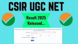 CSIR UGC NET Result 2025 Released at csirnet.nta.ac.in How to check Results Here