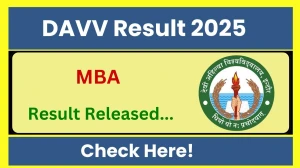 DAVV Result 2025 Released at dauniv.ac.in Direct Link to Download 1st, 2nd, 3rd Semester Result DAVV Result 2025 Released at dauniv.ac.in Direct Link to Download 1st, 2nd, 3rd Semester Result