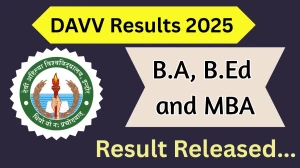 DAVV Result 2025 Released at dauniv.ac.in Direct Link to Download 2nd and 3rd Semester Result