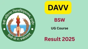 DAVV Result 2025 Released at dauniv.ac.in Direct Link to Download UG Course Result DAVV Result 2025 Released at dauniv.ac.in Direct Link to Download UG Course Result