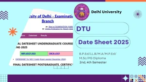 Delhi University Date Sheet 2025 Announced @ du.ac.in Details Here Delhi University Date Sheet 2025 Announced @ du.ac.in Details Here