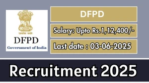 DFPD Assistant Library and Information Officer Recruitment 2025 - Apply Offline