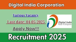 Digital India Corporation Recruitment 2025 - Apply Online for 15 Business Analyst, Product Manager and More Posts Before May 04