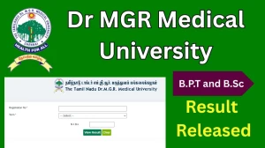 Dr MGR Medical University Result 2025 Out at tnmgrmu.ac.in Direct Link to Download UG Course Result