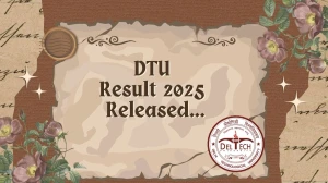 DTU Result 2025 Released at dtu.ac.in Direct Link to Download 1st, 3rd Semester Result DTU Result 2025 Released at dtu.ac.in Direct Link to Download 1st, 3rd Semester Result