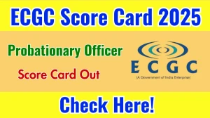 ECGC PO Score Card 2025 Out. Direct Link to Check ECGC PO Score Card 2025 ecgc.in