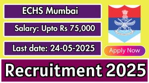 ECHS Mumbai Recruitment 2025 - Apply Offline for 10 Chowkidar, Peon and Other Posts ECHS Mumbai Recruitment 2025 - Apply Offline for 10 Chowkidar, Peon and Other Posts