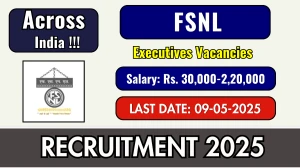 FSNL Executives Recruitment 2025 - Apply Online for 44 Posts Before May 09 FSNL Executives Recruitment 2025 - Apply Online for 44 Posts Before May 09