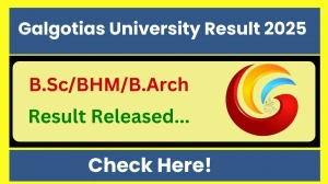 Galgotias University Result 2025 Released at galgotiasuniversity.edu.in Direct Link to Download Odd Semester Result Galgotias University Result 2025 Released at galgotiasuniversity.edu.in Direct Link to Download Odd Semester Result