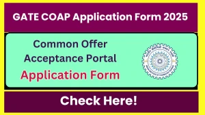 GATE COAP Application Form 2025 - Check Registration, Dates, Seat Allotment, Apply Online at gate.iisc.ac.in