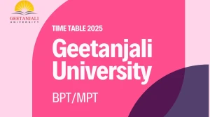 Geetanjali University Time Table 2025 Announced @ geetanjaliuniversity.com Details Here Geetanjali University Time Table 2025 Announced @ geetanjaliuniversity.com Details Here