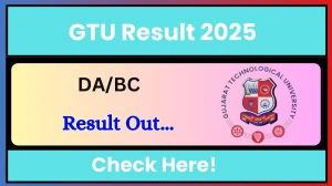 GTU Result 2025 Released at gtu.ac.in Direct Link to Download 1st, 3rd, 4th, 5th, 7th Semester Result