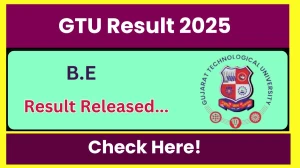 GTU Result 2025 Released at gtu.ac.in Direct Link to Download 3rd Semester Result GTU Result 2025 Released at gtu.ac.in Direct Link to Download 3rd Semester Result