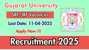 Gujarat University Recruitment 2025 - Apply Online for 38 Teaching, Non Teaching and Other Posts Gujarat University Recruitment 2025 - Apply Online for 38 Teaching, Non Teaching and Other Posts