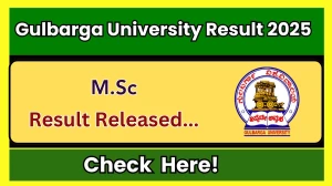 Gulbarga University Result 2025 Released at convguk.com Direct Link to Download 2nd Semester Result Gulbarga University Result 2025 Released at convguk.com Direct Link to Download 2nd Semester Result