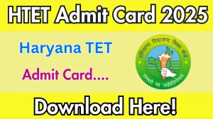 HTET Admit Card 2025 OUT Soon bseh.org.in
