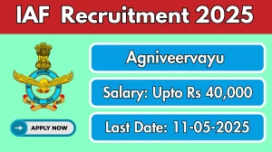 IAF Agniveervayu Recruitment 2025 - Apply Online