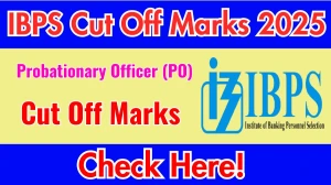 IBPS PO Prelims Cut Off Marks 2025 has released: Check Cut off Marks here ibps.in IBPS PO Prelims Cut Off Marks 2025 has released: Check Cut off Marks here ibps.in