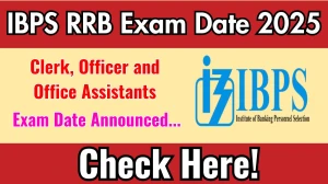 IBPS RRB Clerk, Officer and Office Assistant Exam Date 2025 Announced at ibps.in Exam details here