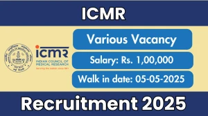 ICMR Data Entry Operator Recruitment 2025 – Walk in for 13 Posts
