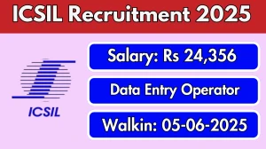 ICSIL Data Entry Operator Recruitment 2025 – Walk in for 05 Posts ICSIL Data Entry Operator Recruitment 2025 – Walk in for 05 Posts